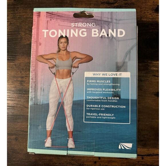 Marika Sculpting Strong Toning Exercise Resistance Band - Coral - New in box - Picture 2 of 4